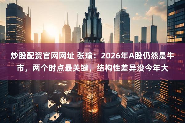炒股配资官网网址 张瑜：2026年A股仍然是牛市，两个时点最关键，结构性差异没今年大