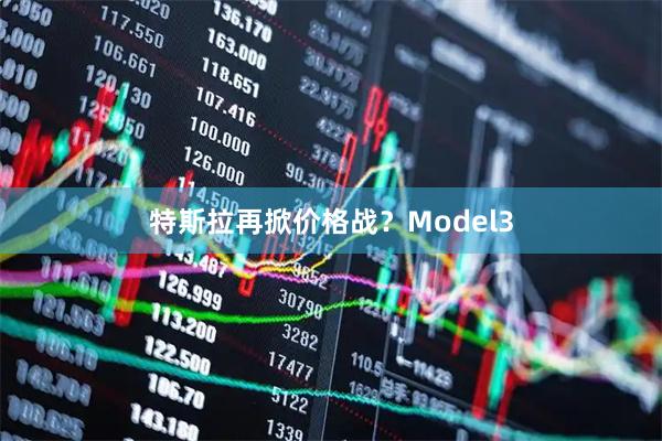 特斯拉再掀价格战?Model3