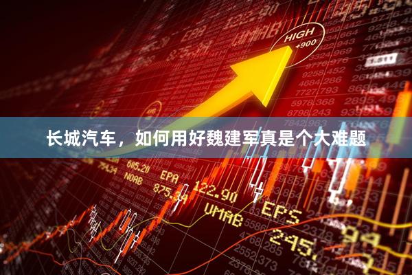 长城汽车，如何用好魏建军真是个大难题